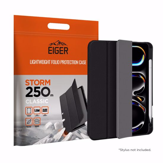 Picture of Eiger Eiger Storm 250m Classic Case for iPad Pro 13 (2025) / (2024) in Black